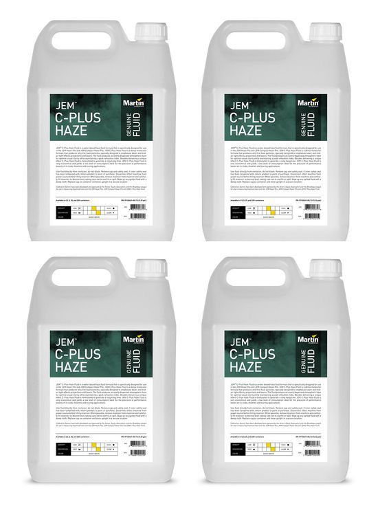 Jem C-Plus Haze Fluid 4x 5L - płyn do wytwornicy mgły