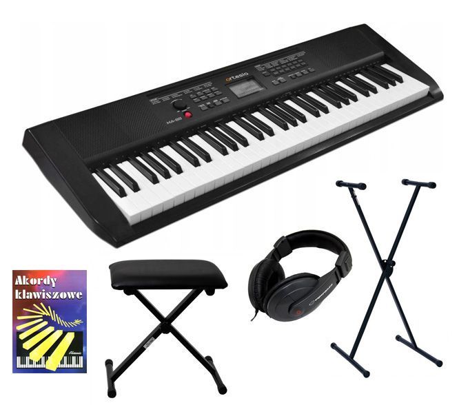 Artesia MA-88 - keyboard + statyw + ława + słuchawki