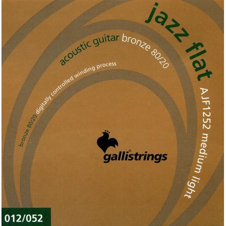 Galli AJF1152 Medium - struny do gitary akustycznej