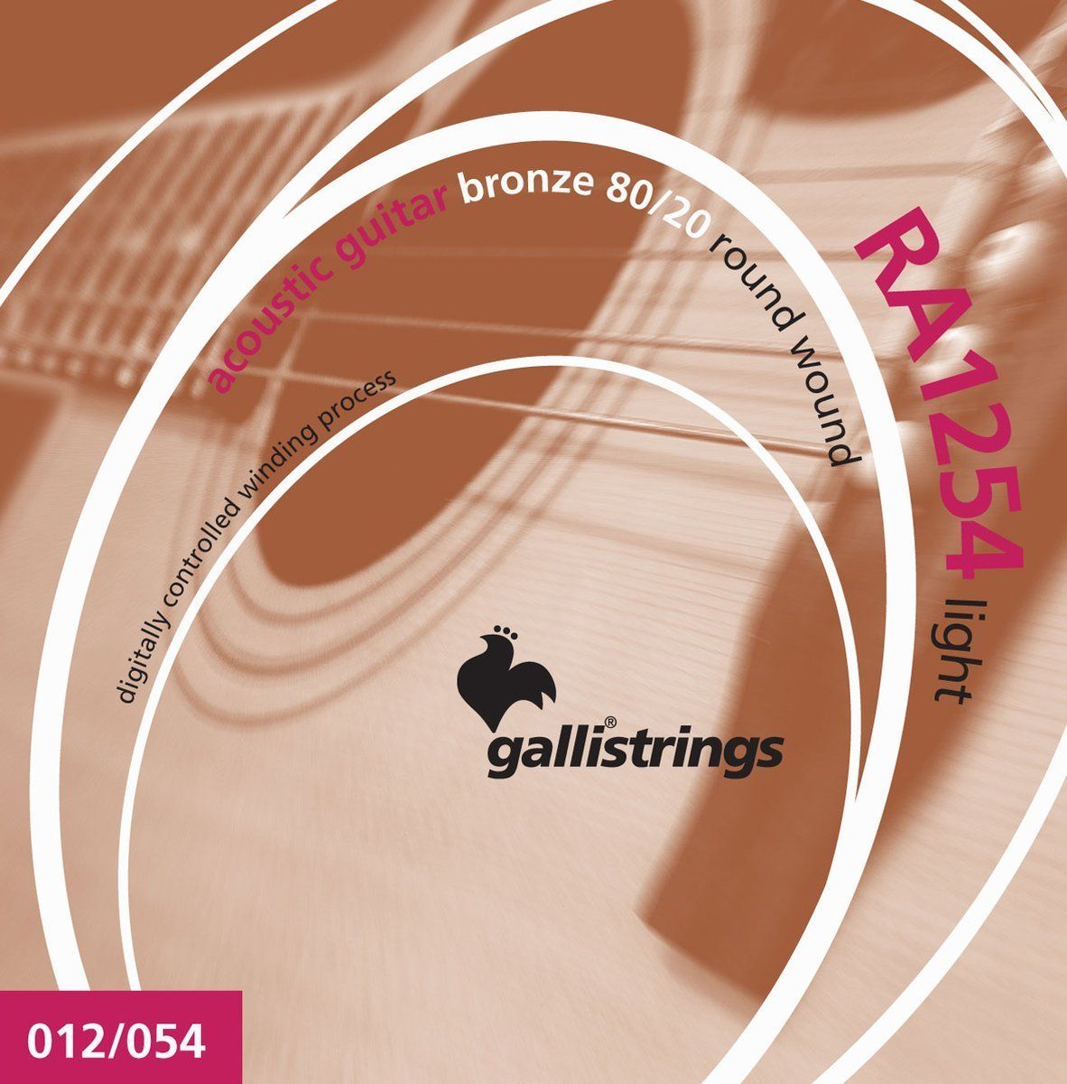 Galli RA1254 Light - struny do gitary akustycznej