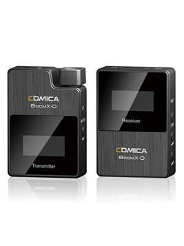Comica BoomX-D D1 - bezprzewodowy system mikrofonowy do kamery, aparatu, smartfona Comica BoomX-D D1 - bezprzewodowy system mikrofonowy do kamery, aparatu, smartfona