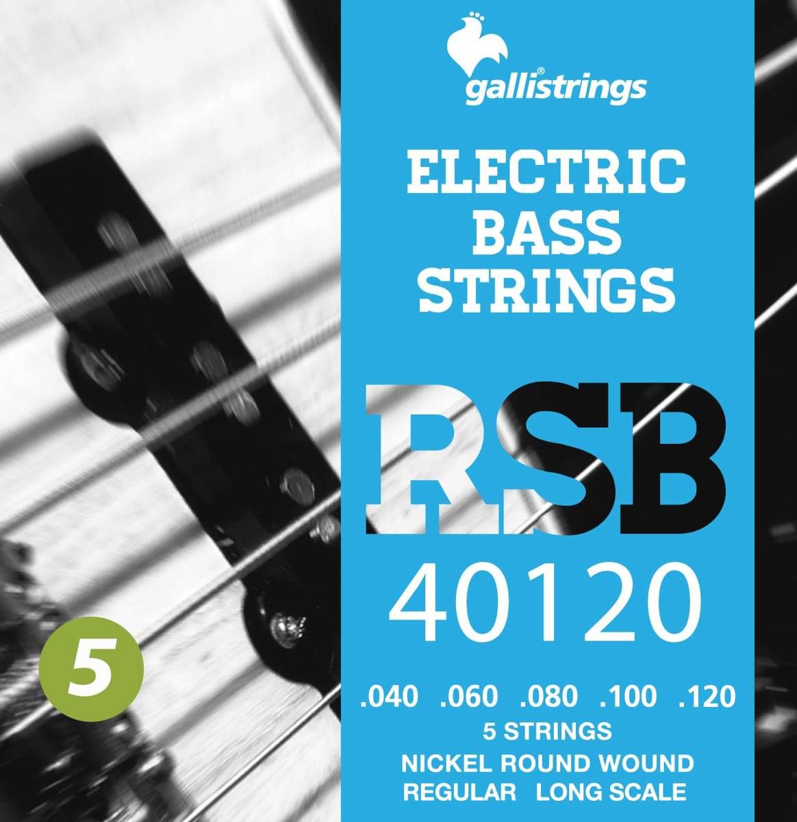 Galli RSB40120 Short Scale - struny do gitary basowej Galli RSB40120 Short Scale - struny do gitary basowej