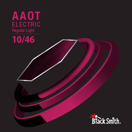 BlackSmith AANW-1046 Regular Light - struny do gitary elektrycznej BlackSmith AANW-1046 Regular Light - struny do gitary elektrycznej