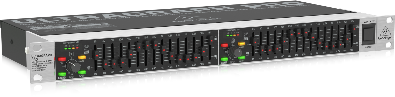 Behringer FBQ1502HD - korektor graficzny