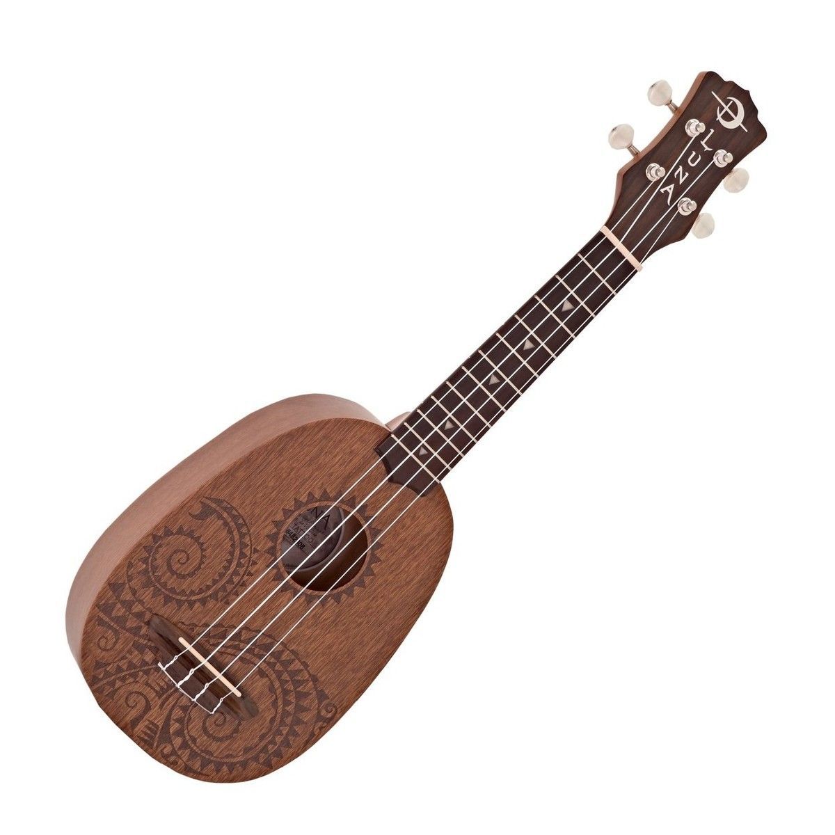 Luna Mahogany Tattoo Soprano Pineaple - ukulele sopranowe