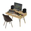Glorious Vintage Music Station - stół DJ'ski