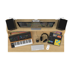Glorious Vintage Music Station - stół DJ'ski