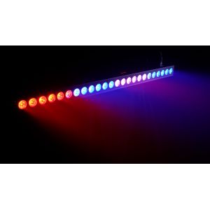 Flash LED BAR 24x3W RGB 8 Section - belka F7200208