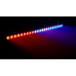 Flash LED BAR 24x3W RGB 8 Section - belka F7200208