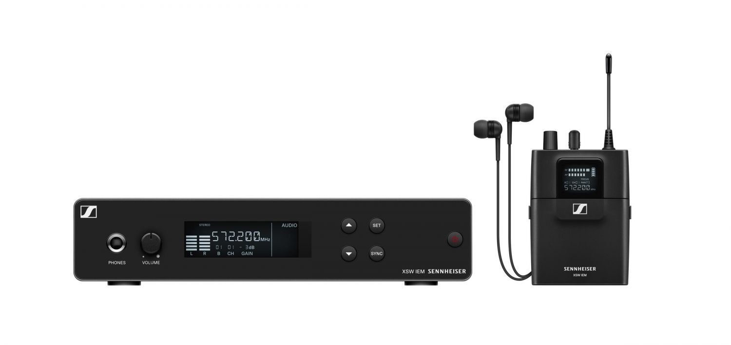 Sennheiser XSW IEM - system  monitoringu dousznego