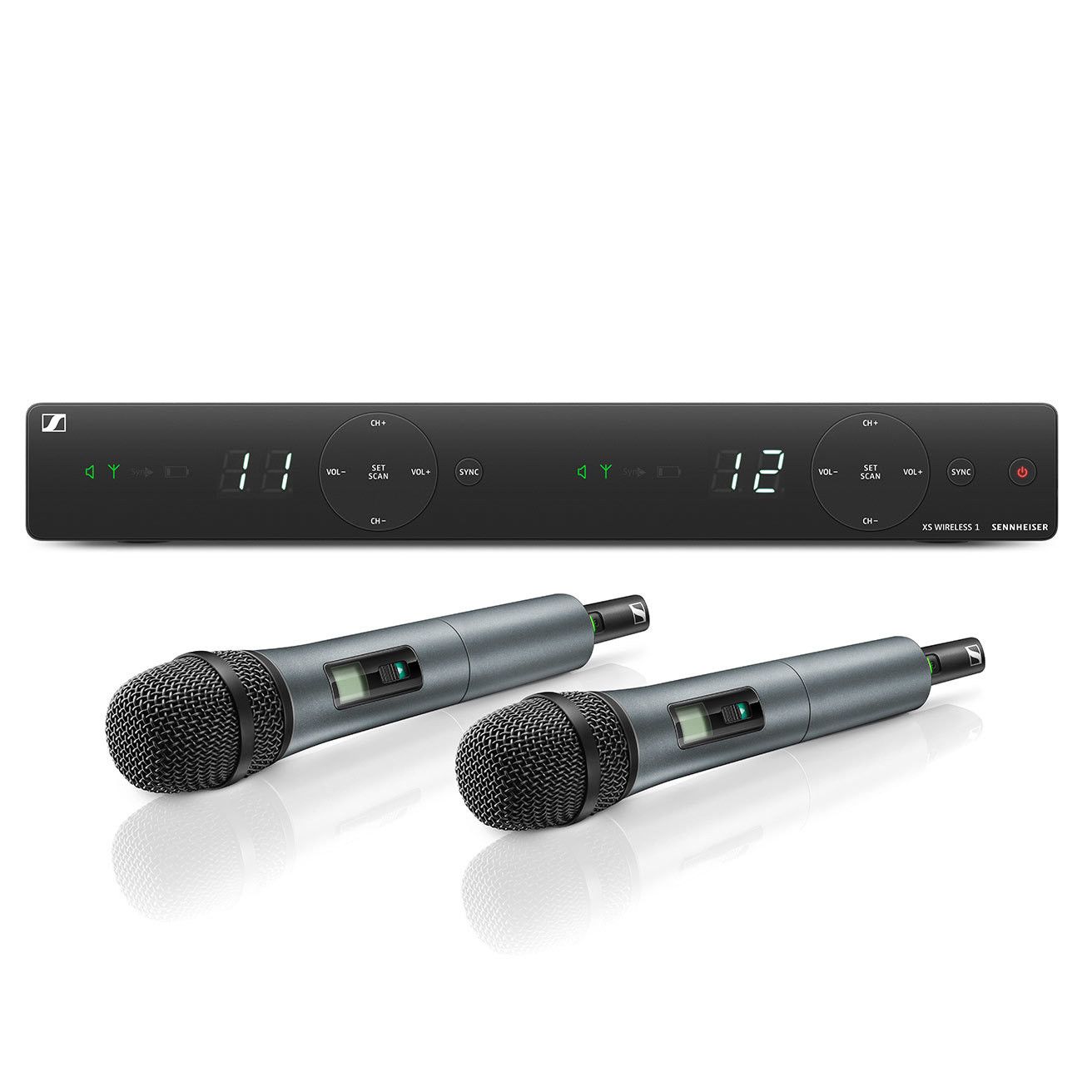 Sennheiser XSW 1-835 DUAL-A - system bezprzewodowy wokalowy podwójny 548 - 572 MHz