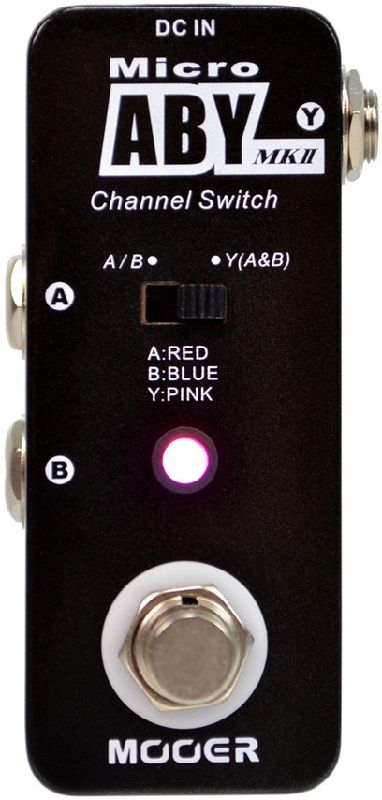 MOOER MAB 2 Micro ABY MKII - efekt gitarowy