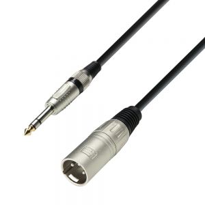 Adam Hall Cables 3 STAR BMV 0100 - kabel jack xlr (1m) K3BMV0100
