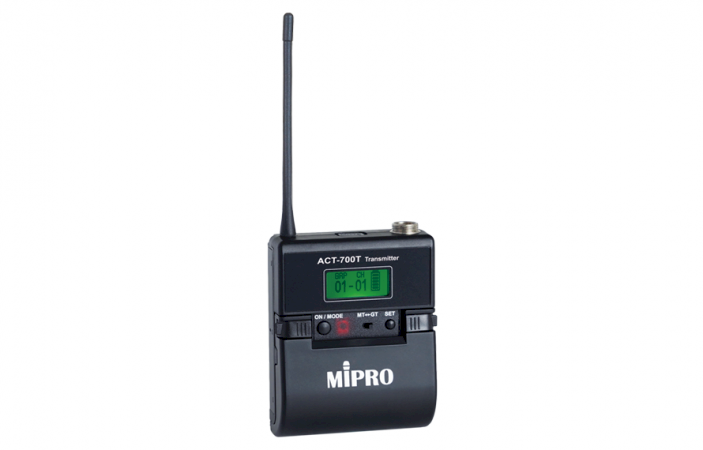 Mipro ACT 700 T - Nadajnik bodypack z zasilaniem bateryjnym