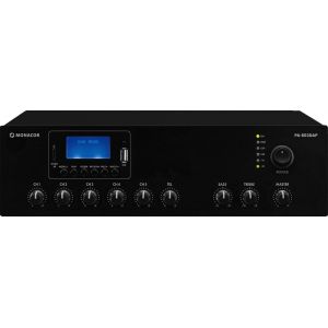 Monacor PA-803DAP - cyfrowy wzmacniacz miksujący PA