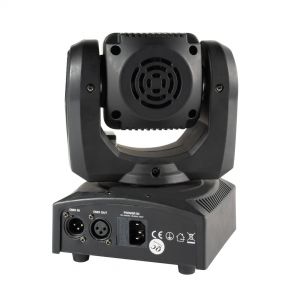 Flash LED MOVING HEAD 4x15W RGBW 4in1 OSRAM ZOOM - głowa ruchoma F7100553