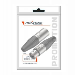 Roxtone XP3FM - wtyk typu XLR (para)