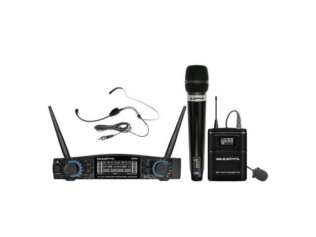 BXB TXZZ582 - Podwójny zestaw mikrofonu bezprzewodowego