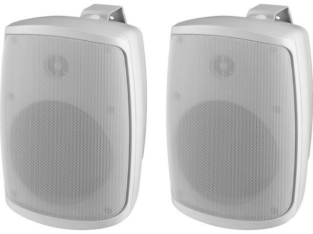 BXB WALL-04/WS - Para 2-drożnych kolumn głośnikowych, 30W, 8Ω, białe BXB WALL-04/WS - Para 2-drożnych kolumn głośnikowych, 30W, 8Ω, białe