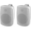 BXB WALL-04/WS - Para 2-drożnych kolumn głośnikowych, 30W, 8Ω, białe