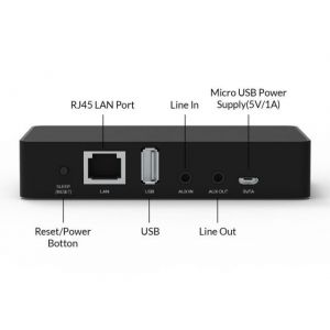 BXB S-10 - Streamer stereo Wi-Fi i Bluetooth 5.0 do systemów multi-room