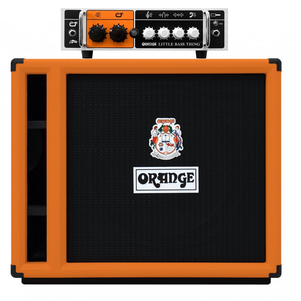 Orange OBC115 + LITTLE BASS THING - zestaw do basu