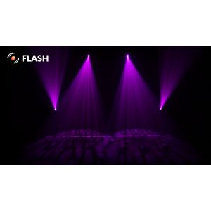 Flash 4x Moving Head LED 150W Spot + Case F7100501