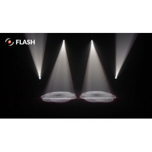 Flash 4x Moving Head LED 150W Spot + Case F7100501