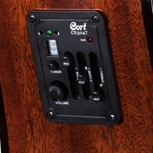 Cort AD880CE BK W/Bag  - Gitara elektro-akustyczna z pokrowcem