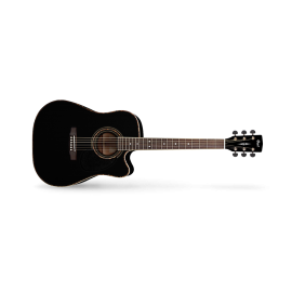 Cort AD880CE BK W/Bag  - Gitara elektro-akustyczna z pokrowcem