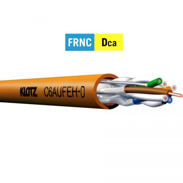 Klotz C6AUFEH-D - kabel do cyfrowej i analogowej transmisji danych kategorii 6A