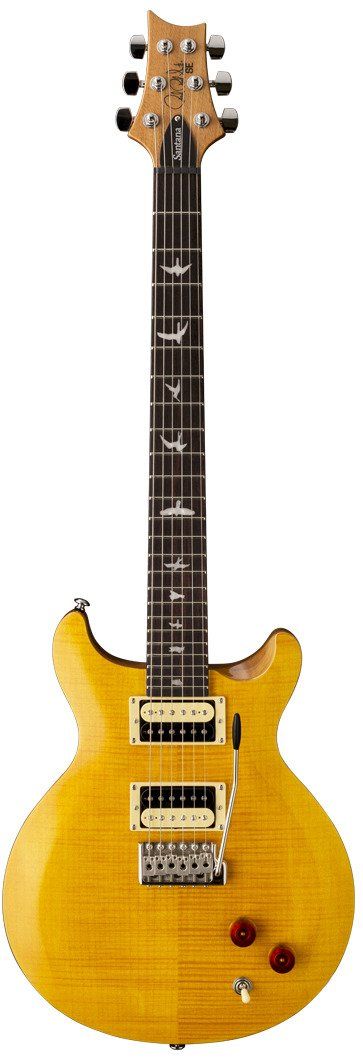 PRS SE Santana Yellow - gitara elektryczna, sygnowana