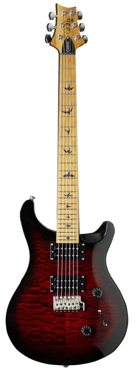 PRS SE Custom 24 Roasted Maple Fire Red Quilt LTD - gitara elektryczna PRS SE Custom 24 Roasted Maple Fire Red Quilt LTD - gitara elektryczna