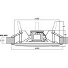 BXB EDL-606 - Głośniki sufitowe PA