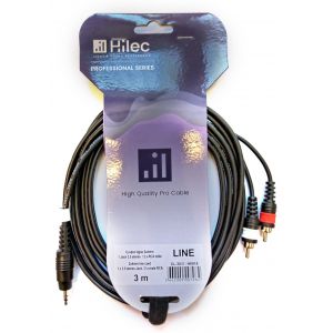 HILEC CL-30/3 - Kabel jack / 2x RCA (3m)