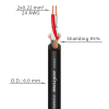 SAMURAI SMXX200L1 - kabel mikrofonowy XLR/XLR (1m)