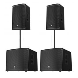 Electro-Voice 2x EKX-12P + 2x EKX-15SP - zestaw aktywny