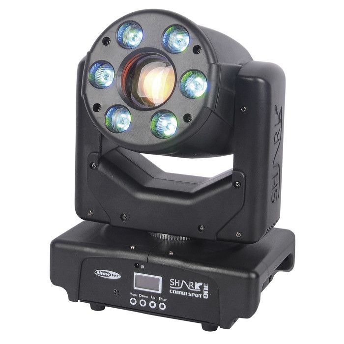 Showtec Shark Combi Spot One - głowa ruchoma Wash / Spot 6x 8 W RGBW LED