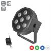 Flash LED PAR 56 7x10W RGBW SOCETS +IR