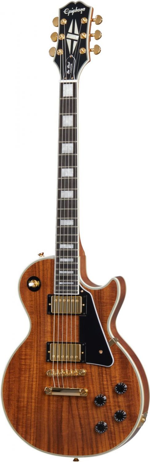 Epiphone Les Paul Custom Koa NA - gitara elektryczna