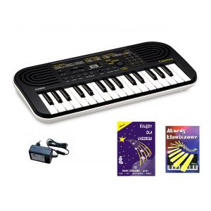 CASIO SA-51 - keyboard + zasilacz + książeczka + kolędy