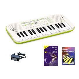 CASIO SA-50 - keyboard + zasilacz + książeczka + kolędy