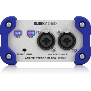 Klark Teknik DN200 V2 - di-box aktywny stereo