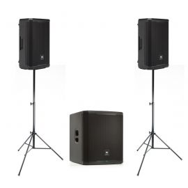 JBL 2x PRX 912 + PRX 918 XLF - zestaw nagłośnieniowy