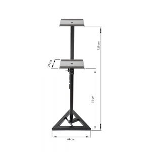 Ibiza Sound SST02 - statyw pod monitory studyjne