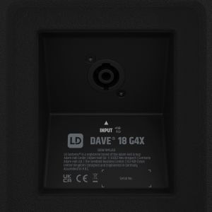 LD Systems DAVE 18 G4X - zestaw nagłośnieniowy aktywny 2.1