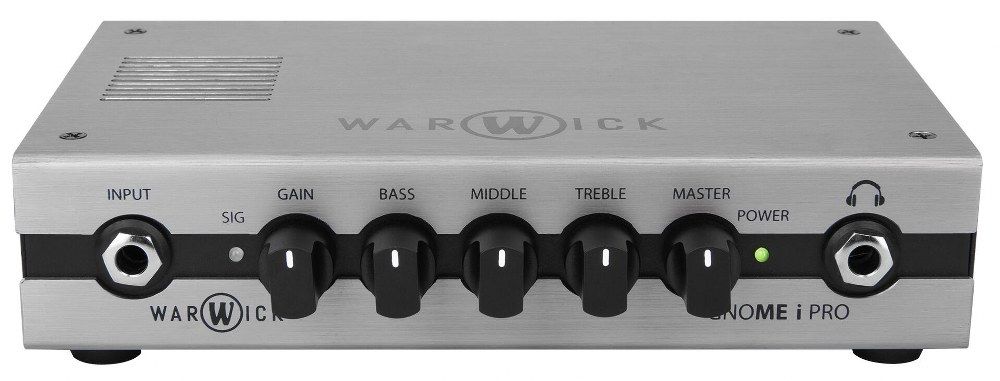 Warwick Gnome i PRO - Pocket Bass Amp Head, 280 Watt - wzmacniacz basowy z interfacem USB