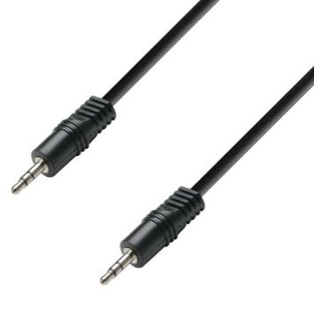 Adam Hall Cables 3 STAR BWW 0150 - kabel  3.5 mm Stereo Jack to 3.5 mm Stereo Jack 1.5 m