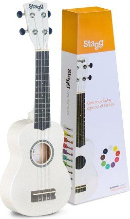 Stagg US-WHITE - ukulele sopranowe