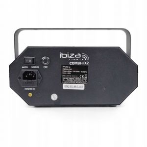 Ibiza Light COMBI-FX2 - efekt świetlny 4w1 DMX ASTRO UV STROBE EFEKT WODY